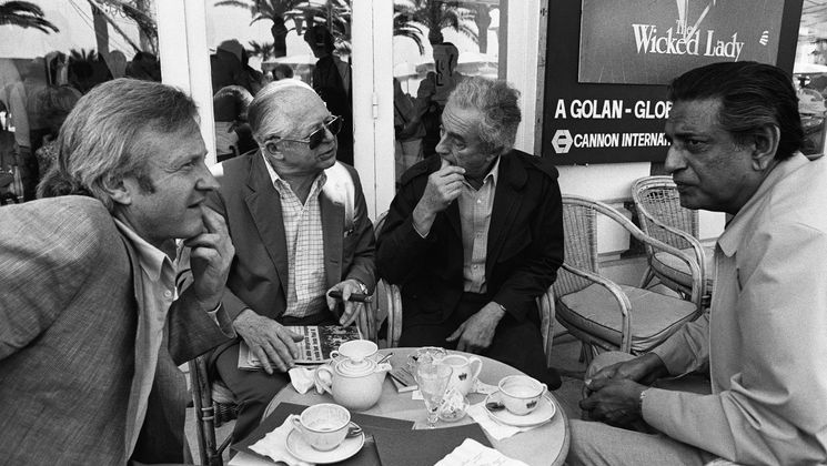 John Boorman, Billy Wilder, Michelangelo Antonioni, Satyajit Ray © Ralph Gatti / AFP