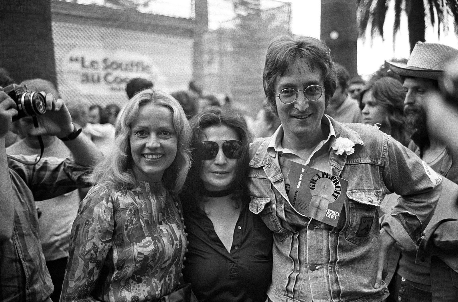 Jeanne Moreau Yoko Ono John Lennon Festival de Cannes