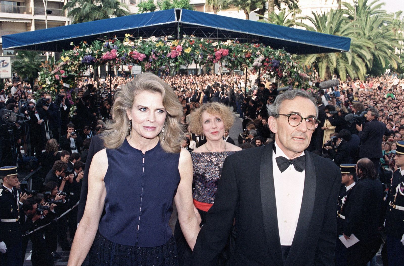 Candice Bergen, Louis Malle - President of the Feature Films Jury -  Festival de Cannes