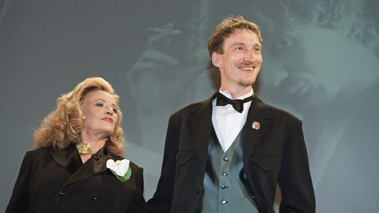 David Thewlis, Award for Best Actor - Naked - Jeanne Moreau © Gérard Julien / AFP