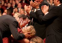 Jean Dujardin – Best performance by an actor – The Artist © AFP