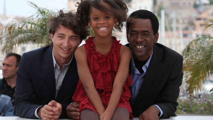 Benh Zeitlin, Quvenzhané Wallis, Dwight Henry - Photocall - Beasts of the Southern Wild © FIF/LF