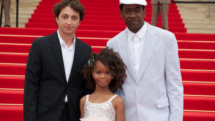 Benh Zeitlin, Quvenzhané Wallis, Dwight Henry - Tapis rouge - Beasts of the southern wild © FIF/LF