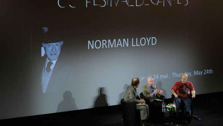 Meeting with Norman Lloyd © FIF/LF