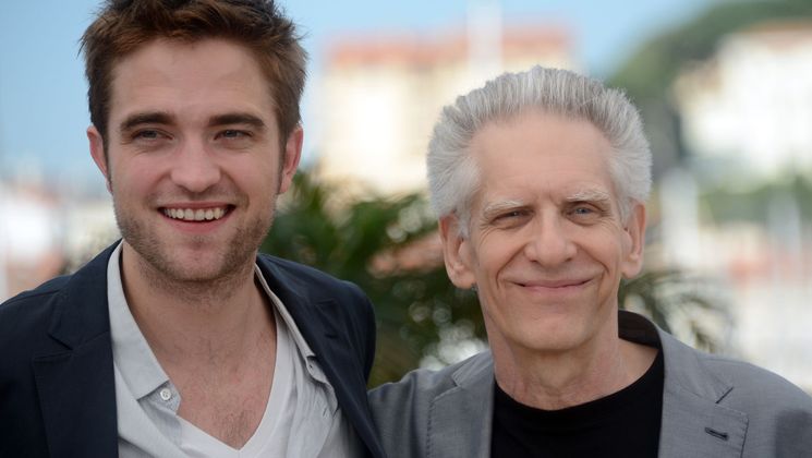 Robert Pattinson, David Cronenberg - Photocall - Cosmopolis © AFP