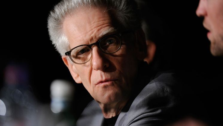 David Cronenberg - Press conference - Cosmopolis © FIF/LF