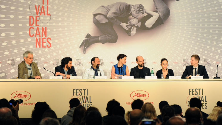Film cast - Press conference - The Past © FDC / T. Delange