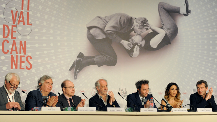 Equipe du film - Conférence de presse - La Grande Bellezza © FDC / F. Lachaume