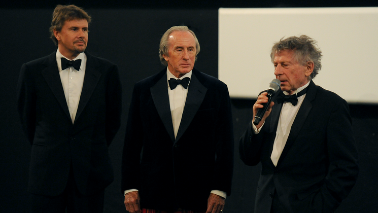 Jackie Stewart and Roman Polanski - Presentation - Weekend of a Champion © FDC / G. Thierry