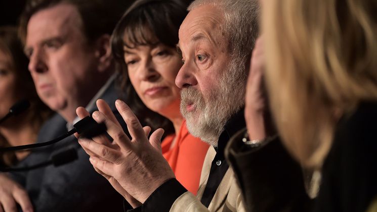 Mike Leigh - Press conference - Mr. Turner © AFP