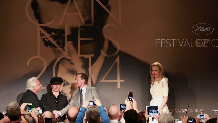 Olivier Dahan, Tim Roth and Nicole Kidman - Press conference - Grace of Monaco © AFP