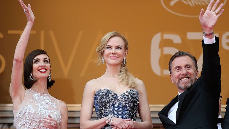 Paz Vega, Nicole Kidman and Tim Roth - Red carpet © AFP