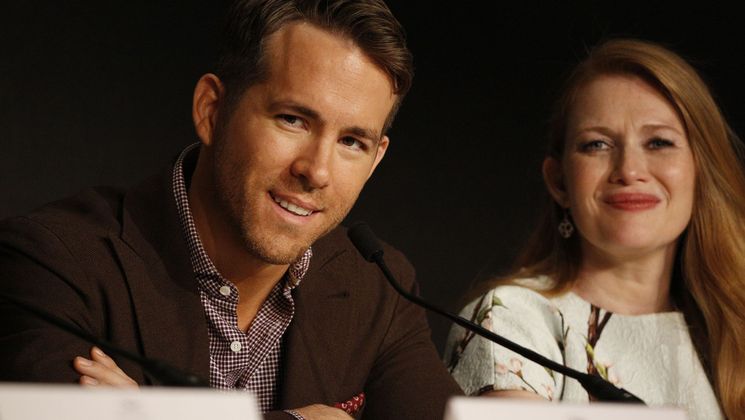 Ryan Reynolds and Mireille Enos - Press conference - The Captive © FDC / K. Vygrivach