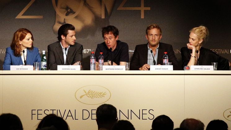 Film cast - Press conference - Saint Laurent © FDC / M. Petit