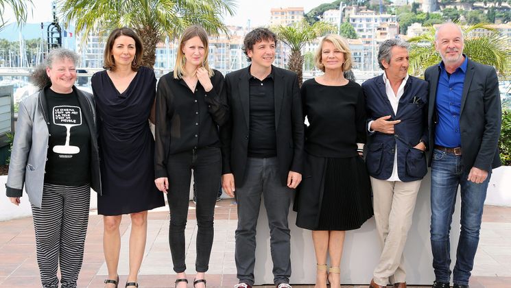 Members of the Caméra d'Or Jury - Photocall © AFP / L. Venance