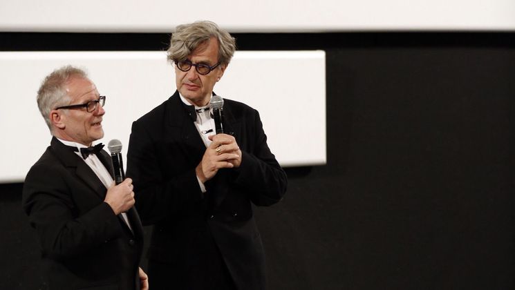 Thierry Frémaux and Wim Wenders - Presentation - Paris, Texas © FDC / K. Vygrivach