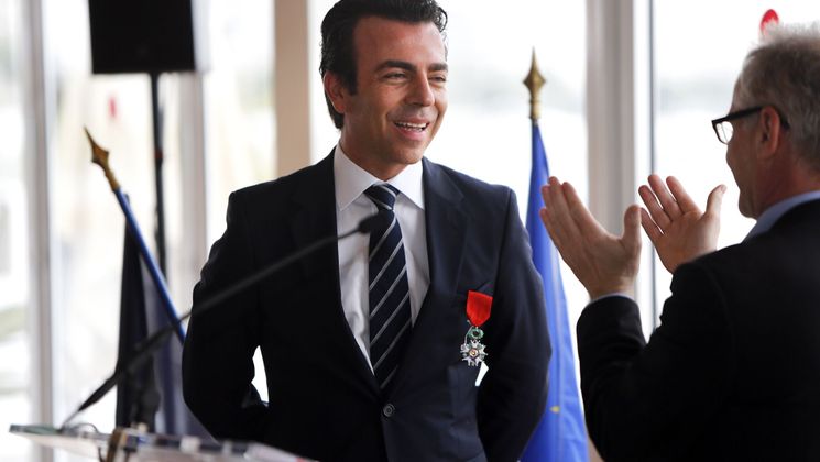 Alejandro Ramírez Magaña and Thierry Frémaux - Medal ceremony - Knight of the Order of the Legion of Honour © FDC / M. Petit