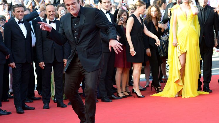 Quentin Tarantino - Montée des marches - Pulp Fiction © AFP / A. Pizzoli