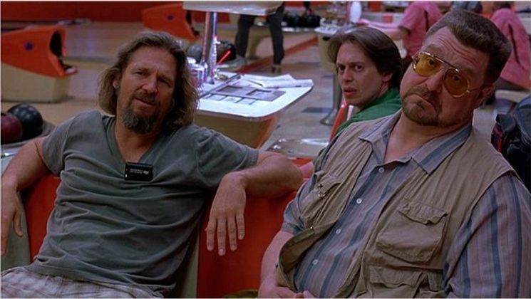 Jeff Bridges, Steve Buscemi, John Goodman in The Big Lebowski © RR