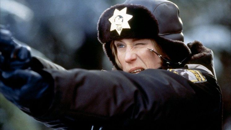 Frances McDormand alias Marge Gunderson dans Fargo © DR