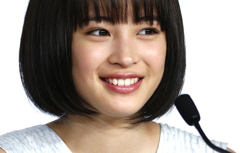 Hirose Suzu  - Press conference - Umimachi Diary (Our Little Sister) © FDC / Cyril Duchene