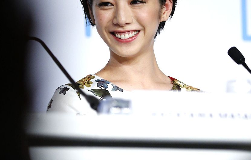Kaho - Press conference - Umimachi Diary (Our Little Sister) © FDC / Cyril Duchene