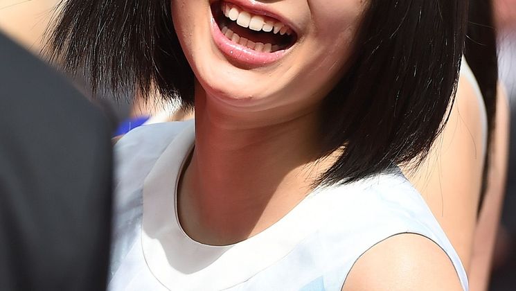 Hirose Suzu  - Red carpet - Umimachi Diary (Our Little Sister) © AFP / Anne-Christine Poujoulat