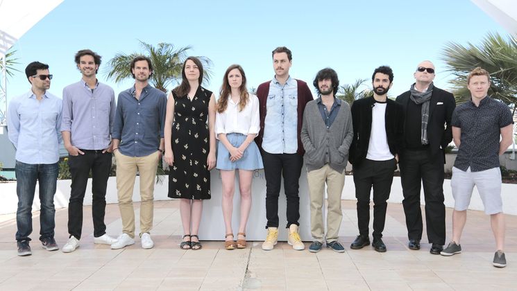 Directors of the Short Films in Competition - Photocall © FDC / Mathilde Petit