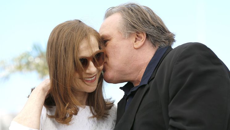 Isabelle Huppert & Gérard Depardieu - Photocall - Valley of love © FDC / Théophile Delange