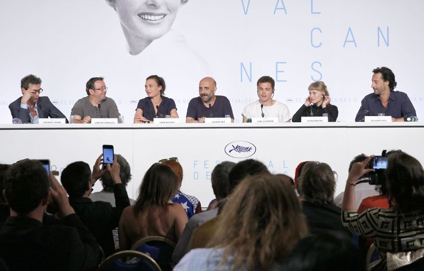 Film crew - Press conference  - Love © FDC / Mathilde Petit