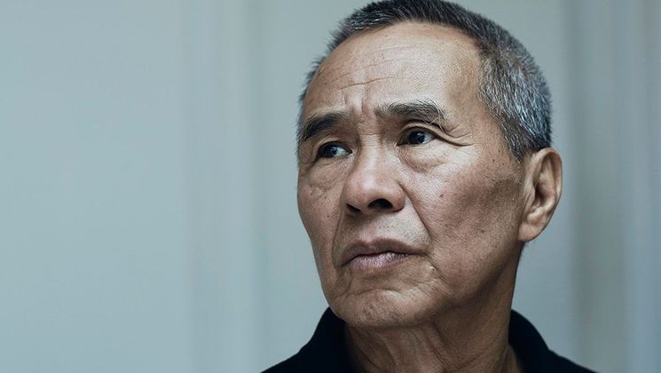 Hou Hsiao-Hsien. I was in Cannes the last two times he was here, and he is one of the greatest visual artists I know. I have photographed him many times without ever exchanging a word... © Nicolas Guérin