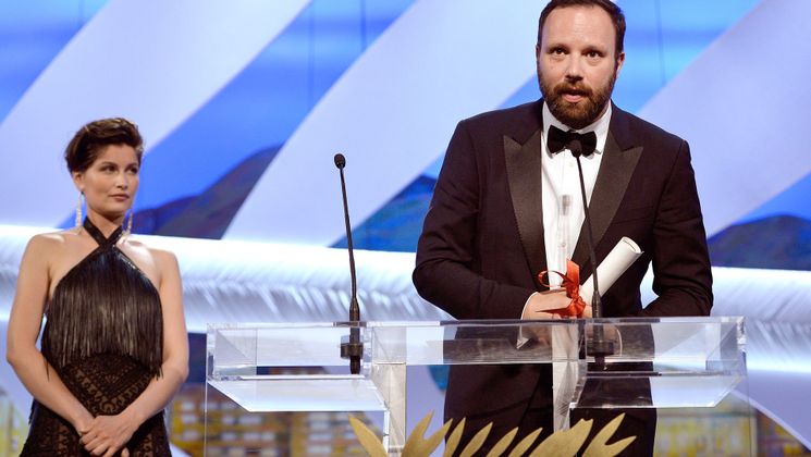 Laetitia Casta and Yorgos Lanthimos - Jury Prize - The Lobster © Getty Images / Pascal Le Segretain