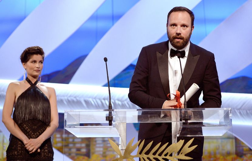Laetitia Casta and Yorgos Lanthimos - Jury Prize - The Lobster © Getty Images / Pascal Le Segretain