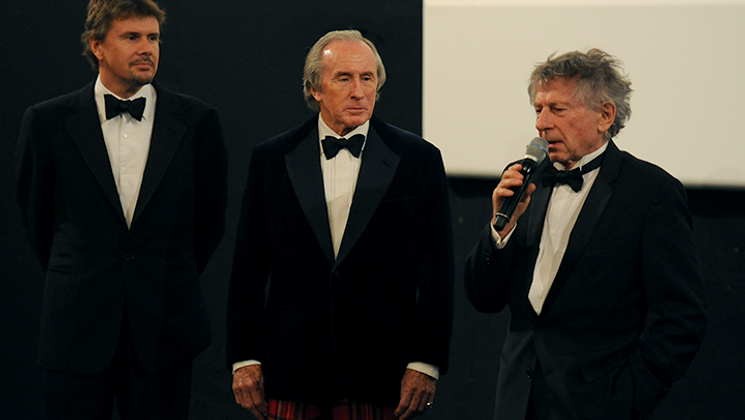 Jackie Stewart et Roman Polanski © FDC / GT