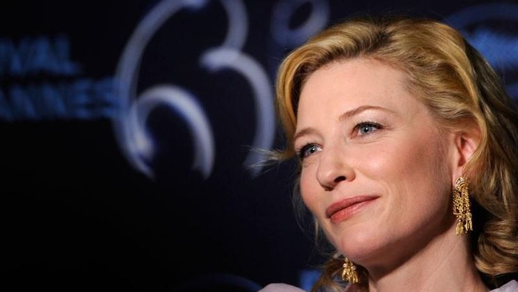 Cate Blanchett - Conférence de presse - Robin Hood © AFP