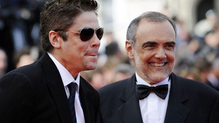 Benicio Del Toro, Alberto Barbera - Jury Longs Métrages - Montée des marches © AFP