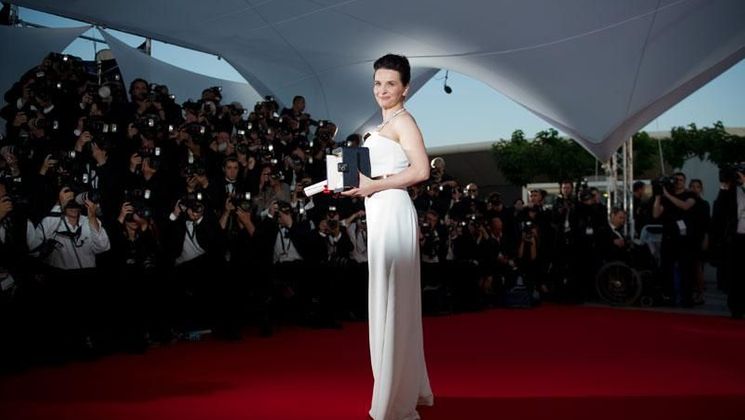 Juliette Binoche - Prix d'interprétation féminine - Copie Conforme © AFP