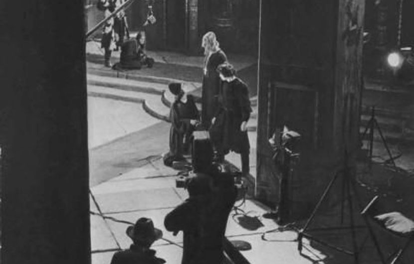 Eisenstein during shooting in 1944