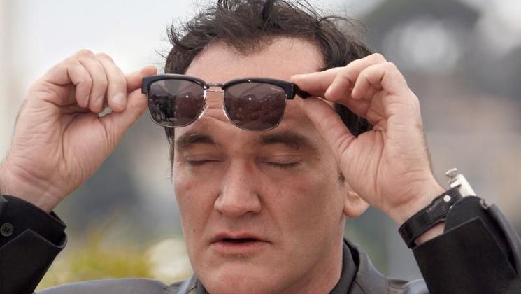 Quentin Tarantino, photocall avant sa Leçon de cinéma © AFP