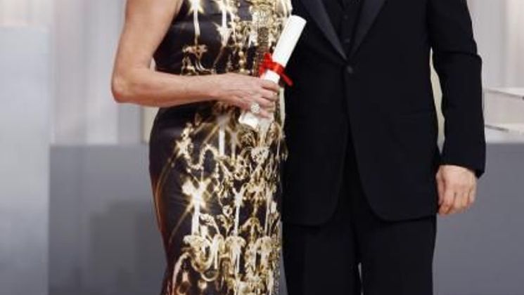 Sean Penn, Catherine Deneuve, Prix spécial du 61e Festival © AFP