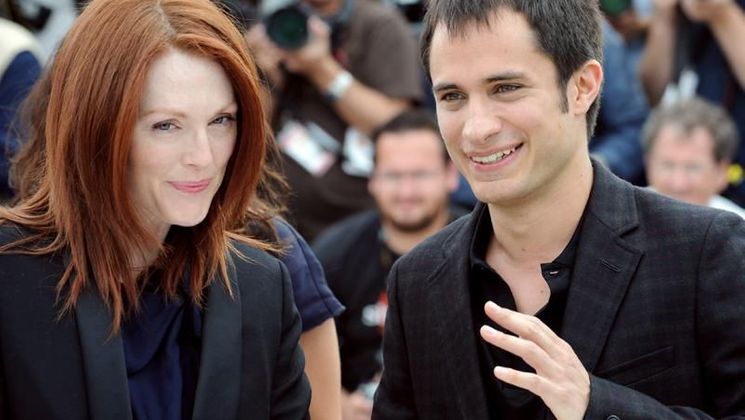 Gael Garcia Bernal and Julianne Moore. Photocall of the opening film: Blindness by Fernando Meirelles.  © AFP