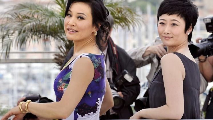 Joan Chen and Zhao Tao of the film 24 City © AFP