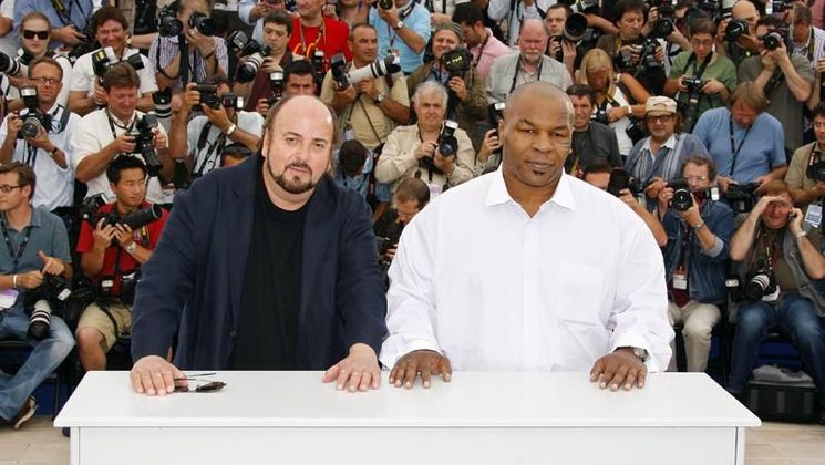 James Toback and Mike Tyson, Photocall of the film Tyson © AFP