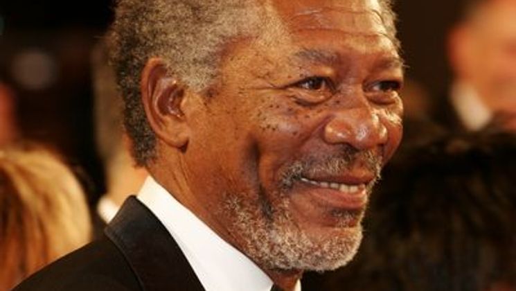 Morgan Freeman reçoit le Trophée du Festival