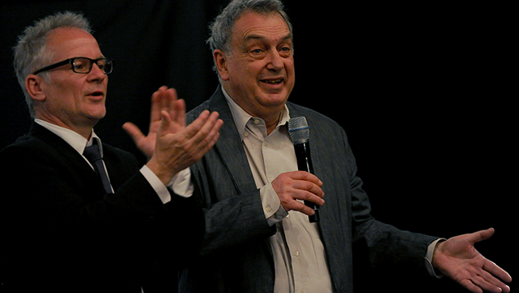 Thierry Frémaux and Stephen Frears © FDC / GT