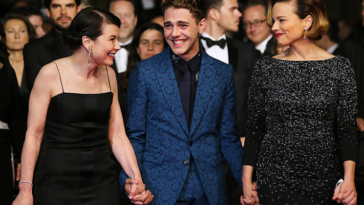 Anne Dorval, Xavier Dolan and Suzanne Clément © AFP / LV