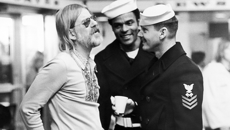 Hal Ashby, Otis Young et Jack Nicholson © DR
