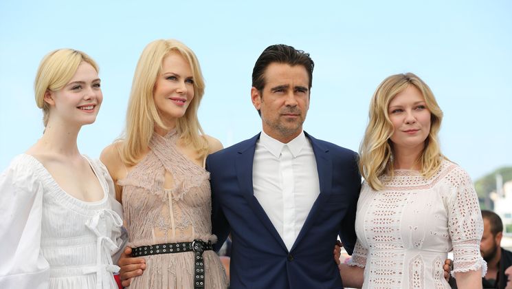 Elle Fanning, Nicole Kidman, Colin Farrell and Kirsten Dunst - The Beguiled © Mathilde Petit / FDC