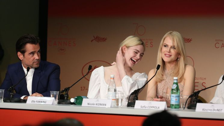 Colin Farrell, Elle Fanning et Nicole Kidman - The Beguiled (Les Proies) © Mathilde Petit / FDC