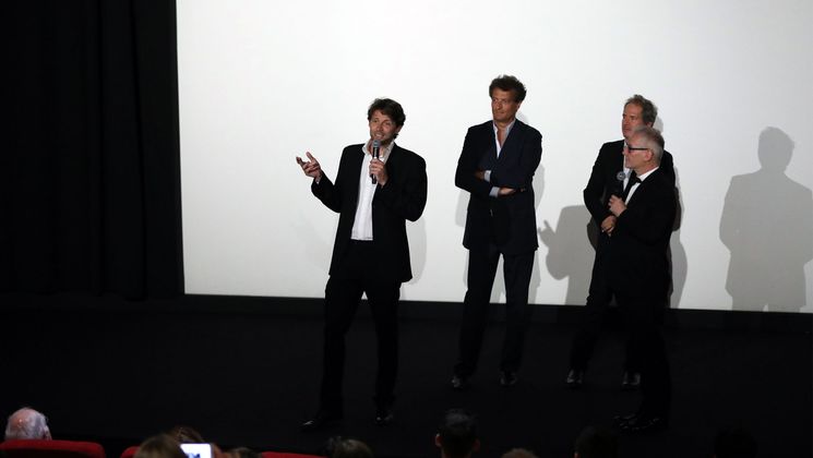 Team of the film - La belge histoire du festival de Cannes (The Belgian’s Road to Cannes) © Christophe Bouillon / FDC